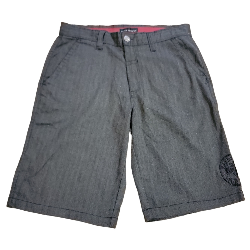 Men's Black Premium Affliction shorts